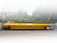 10 Ton Busbar Powered Bogie Heavy Duty Electrical Industrial Material Transfer Trolley For Sale