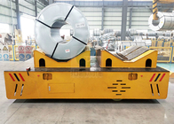 15t Electric Steel Coil Transfer Cart Running on Cement Floor