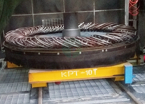 Carretilla de la transferencia de la manipulación de materiales para el transporte de las bobinas del acero en taller