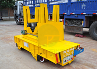 50t Hydraulic Lifting Battery Power Scrap Transfer Cart With Dumping Device