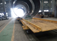 Copper plant using transport flat coil handing cart on railway exported to Chile