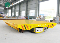 Explosion-Proof Automatically Guided Transport Cable Reel Powered Transfer Cart On Rails For Steel Parts Handling