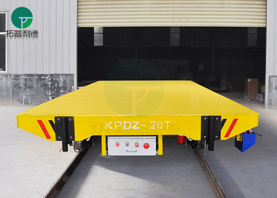 Low Voltage Railway Powered Self Propelled Material Transport Billet Transfer Cart