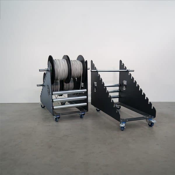 Reel unwinder on castors - Mecaspin peripheral equipment