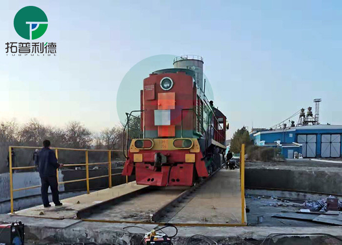 Placa giratoria motorizada resistente de la locomotora ferroviaria de las placas giratorias del Railcar para la estación de tren
